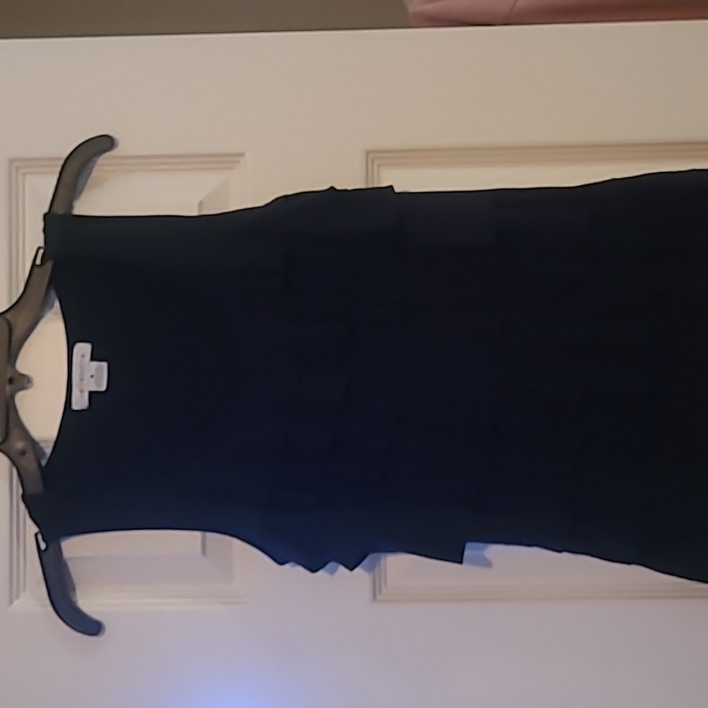 Liz Claiborne Black Ruffled Blouse